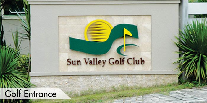 太阳谷高尔夫俱乐部高尔夫入口