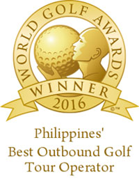 2016年菲律宾最佳出境游高尔夫旅游运营商得主