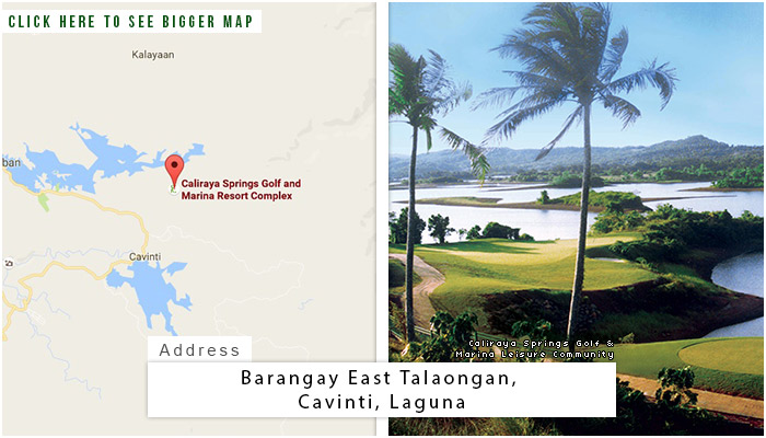 Caliraya Springs位置，地图和地址