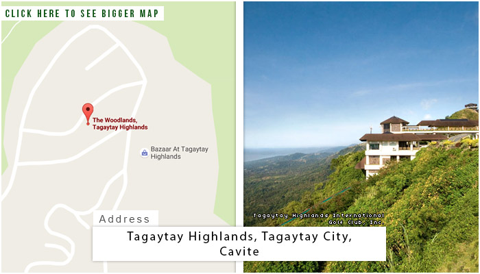 大aytay高地位置，地图和地址