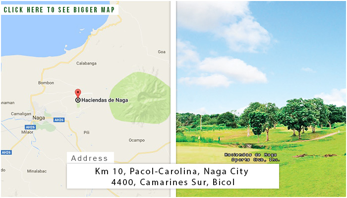 Haciendas de Naga位置，地图和地址