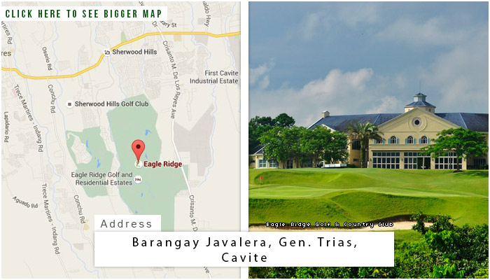 鹰岭高尔夫球和乡村俱乐部位置，地图和地址