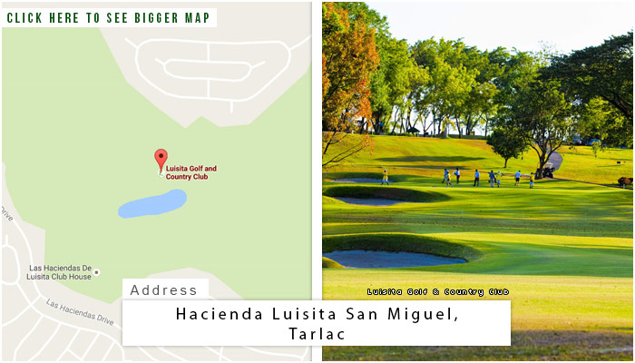 路易西塔高尔夫和乡村俱乐部位置，地图和地址