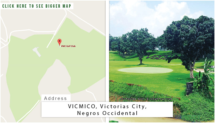 维多利亚高尔夫和乡村俱乐部位置，地图和地址